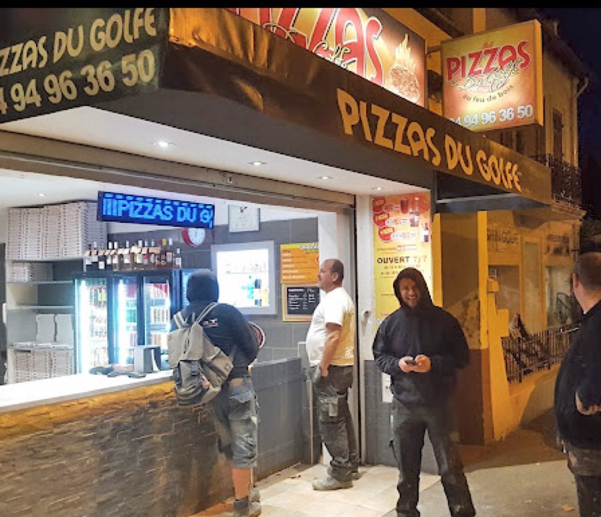 Pizza du Golfe, pizzería para llevar en Sainte-Maxime