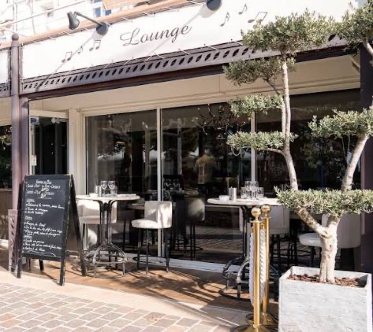 La Gruppi, restaurante frente al mar en Sainte-Maxime